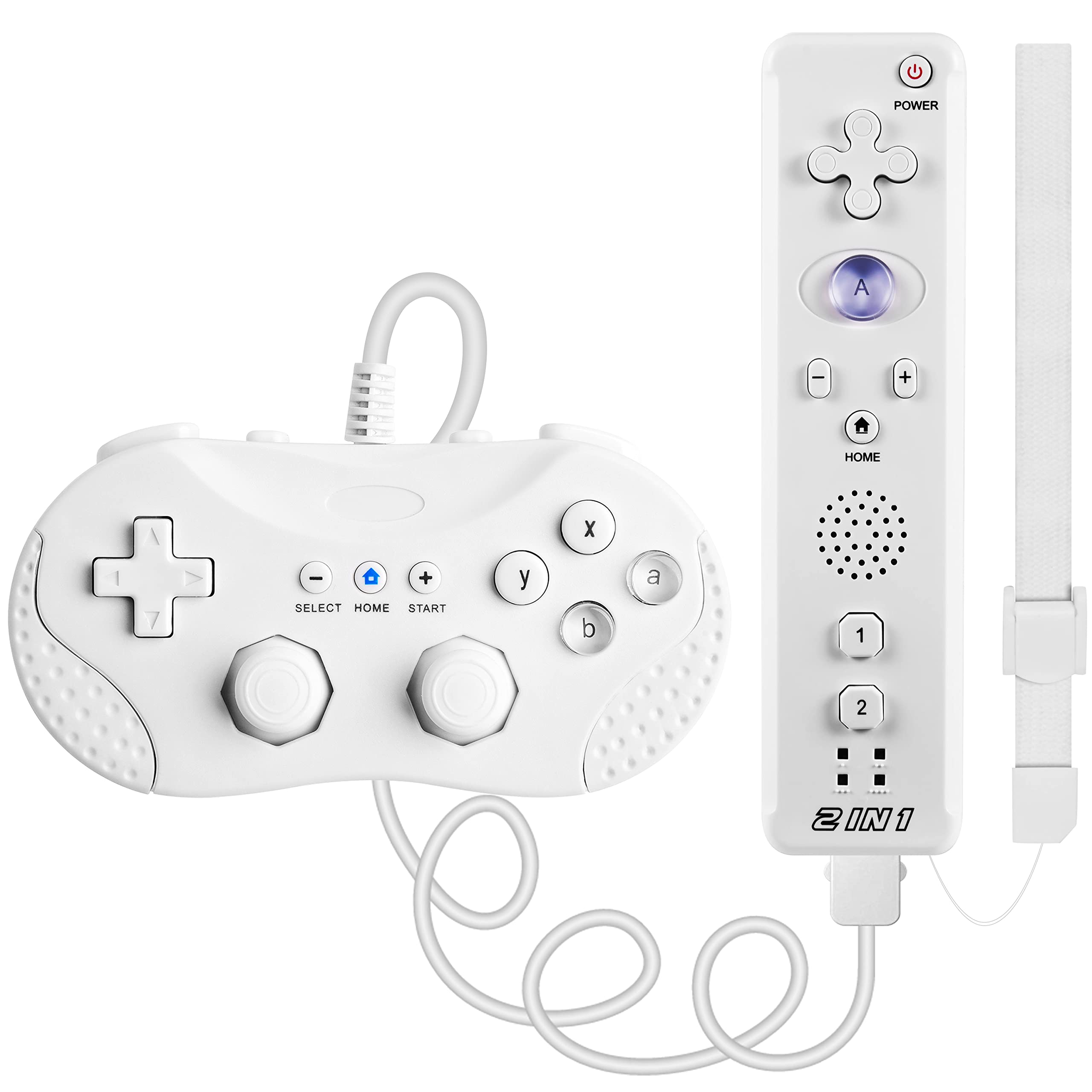 MODESLAB Controle clássico compatível com Wii/Wii U/NES Classic