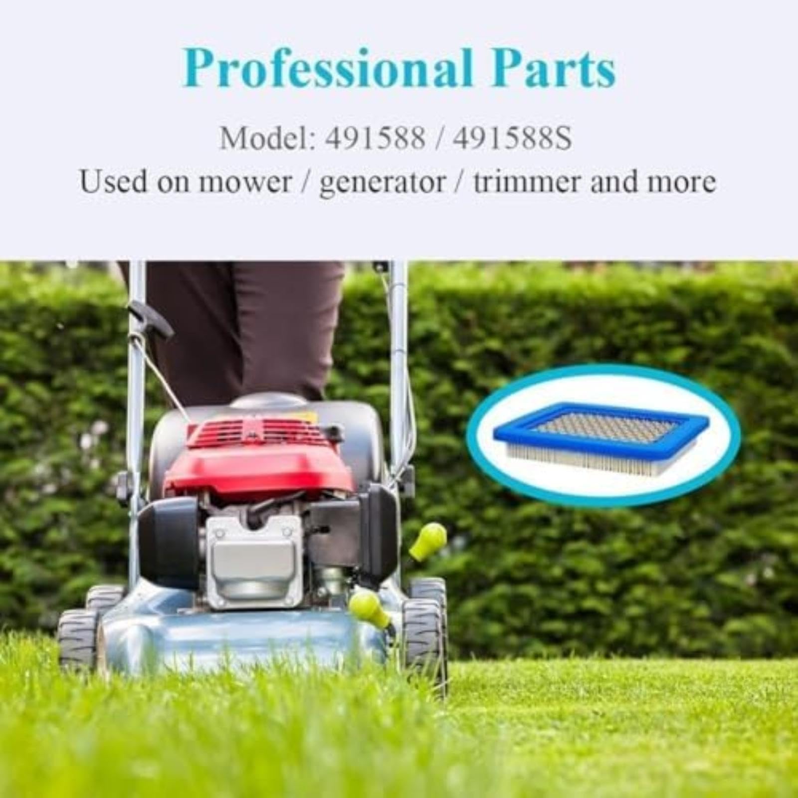 Set aria 10 pezzi 491588S Plus 4 Fuel 394358, per motori