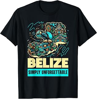 Belize City Travel Vacation Country Belize Roots Belizean T-Shirt