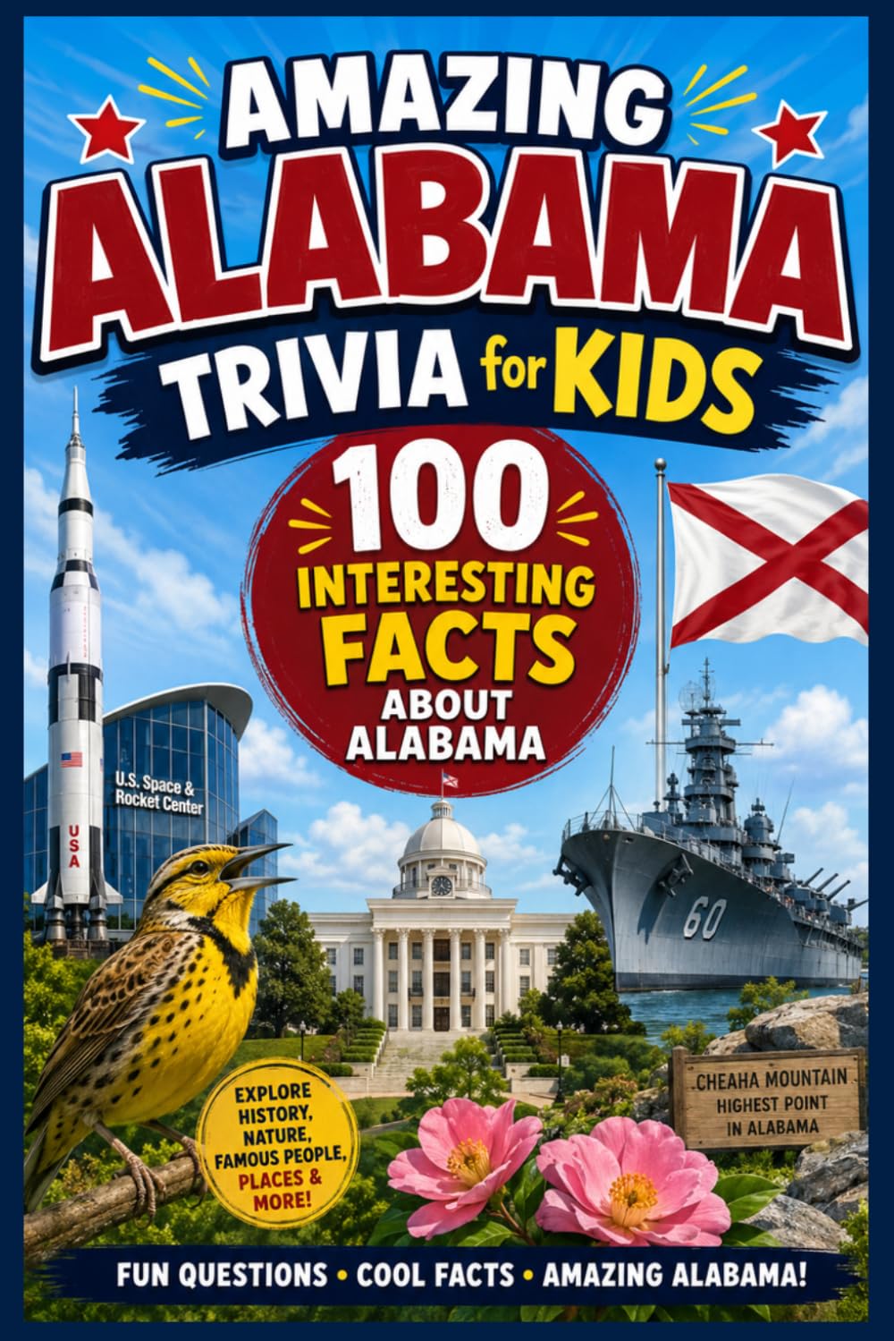 Amazing Alabama Trivia for Kids: 100 Fun Questions and Fascinating Facts About the Yellowhammer State