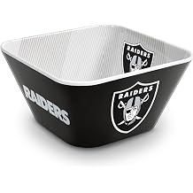 YouTheFan Officially-licensed NFL Small Snack Bowl - 100% Melamine, dishwasher safe, BPA free - Fan gift for snacks, appetizers and other small bites