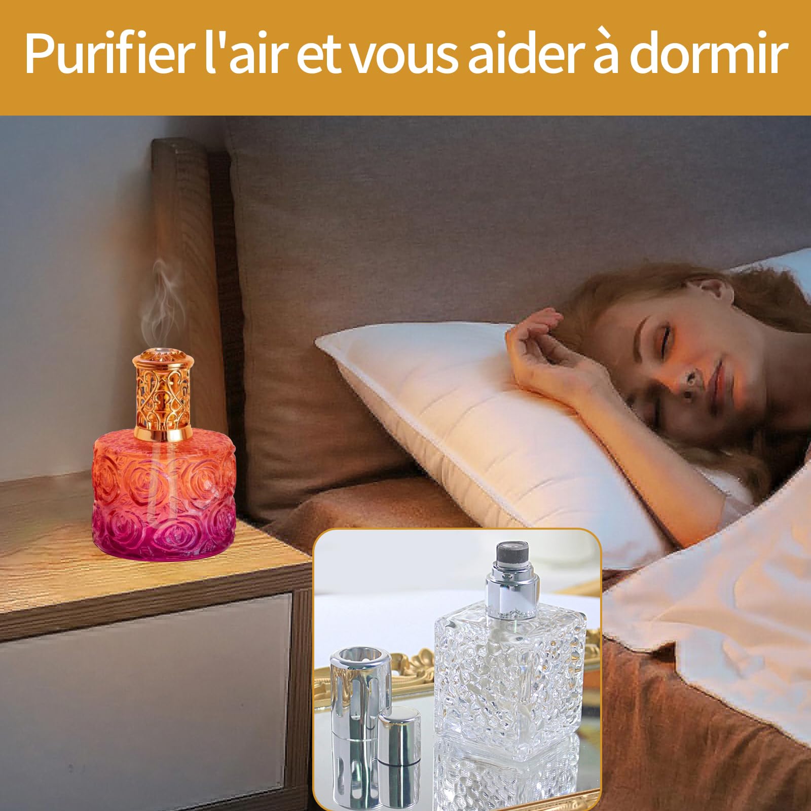 2 Mèches De Lampe à Huile 18mm, Mèche Brûleur Catalytique Durable Et Sur Pour Diffuseur Maison Et Bureau Dore Lot De 2 98849579