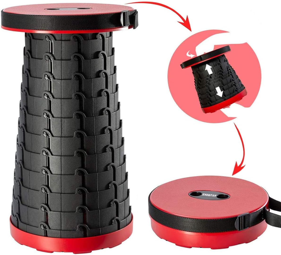 sgabello pieghevole per la pesca