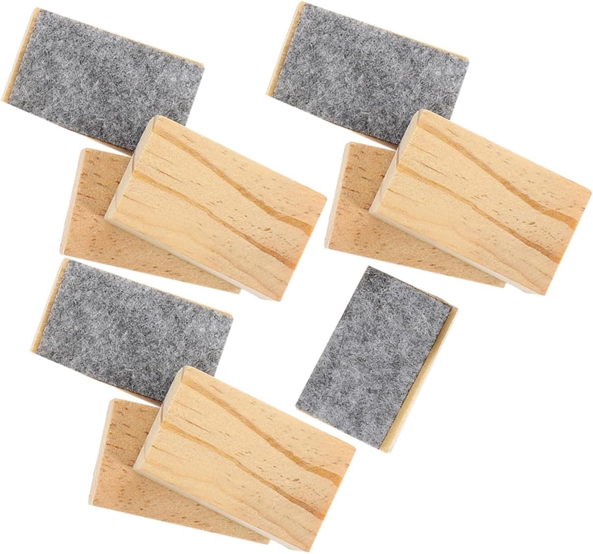 10pcs Mini Blackboard Erasers Chalkboard Chalk Erasers Dust Chalkboard for School Office Home Art