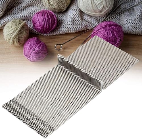 Miniatura 2 de Juego de 50 agujas de tejer, suéter de lana de hilo de punto, agujas de acero aptas para agujas de tejer SK218, SK280, SK580, SK840, SK325, SK360