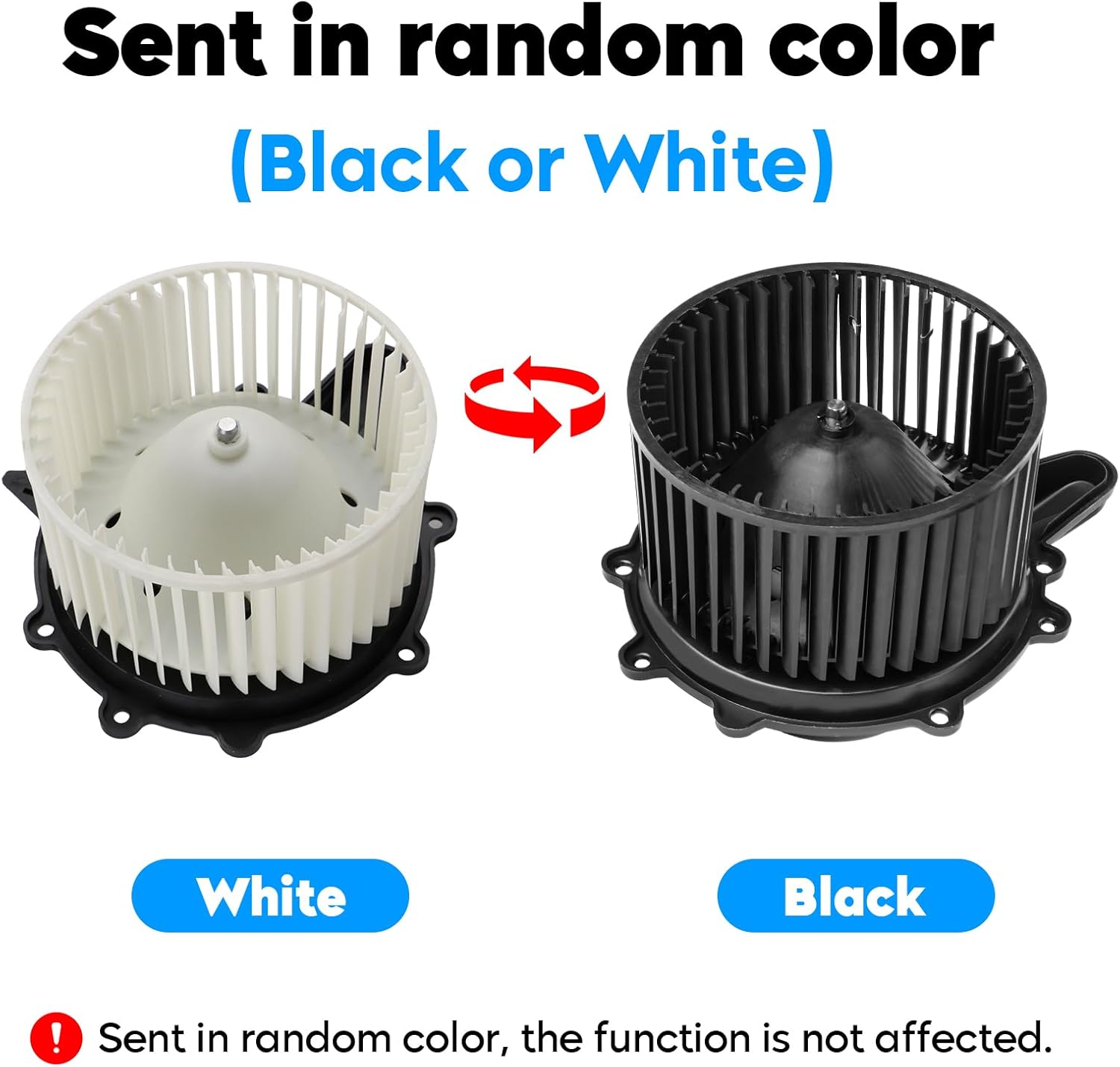 Front HVAC Heater Blower Motor Assembly for 1997-2003 Ford F150, 1997-1999 F250, 04 F150 Heritage, 1997-2002 Ford Expedition, 1998-2002 Lincoln Navigator, 02 Blackwood Replaces for 700027 XL7Z19805EA