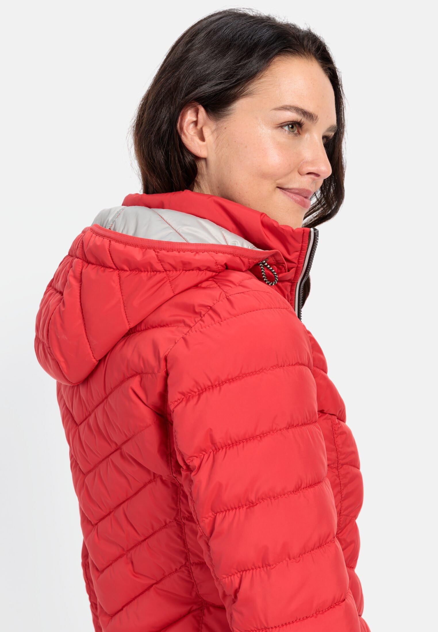 camel active Damen Steppjacke aus recyceltem Polyester