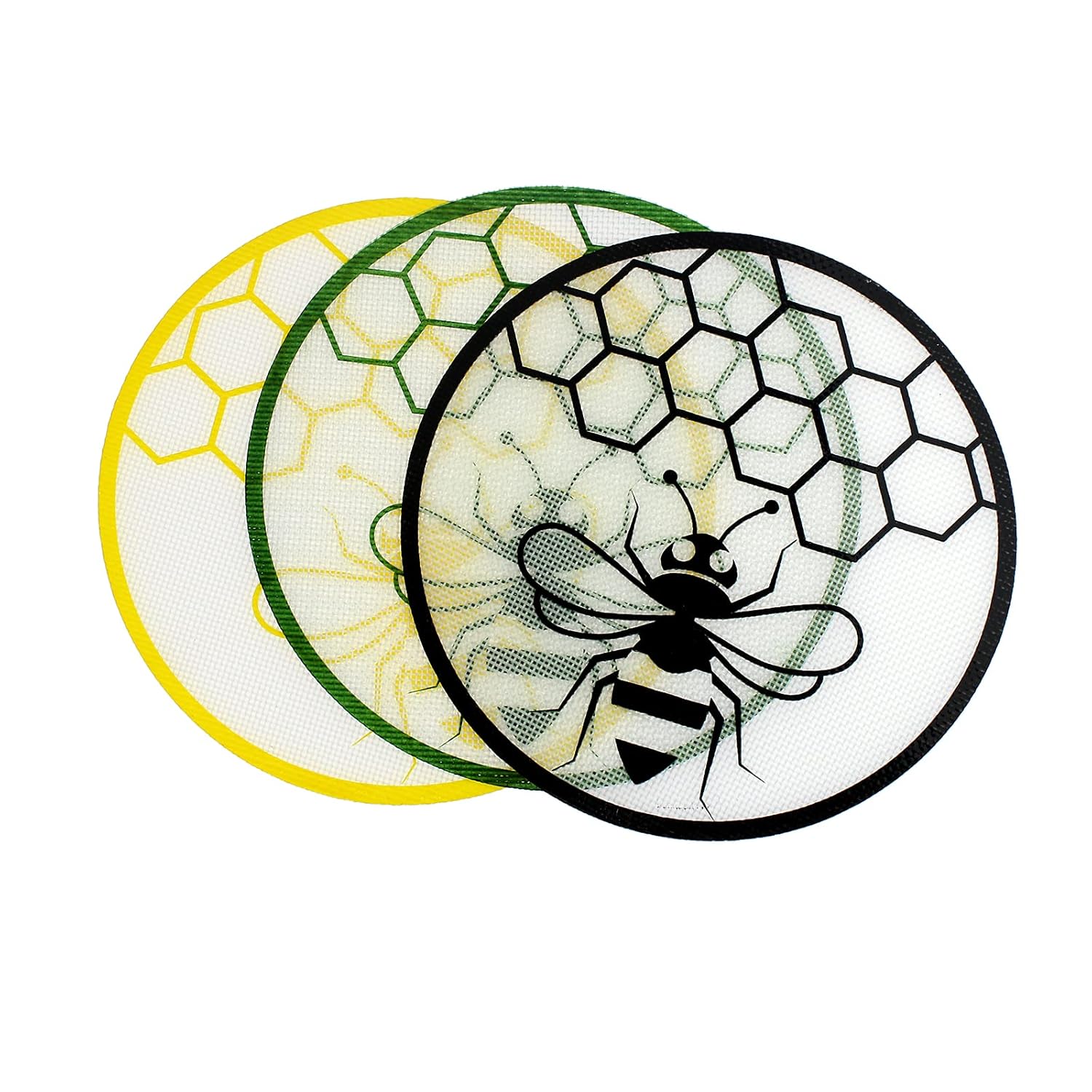 Buy 3 Dab Mats 8” Nonstick Silicone Mat for Wax Dabs Baking