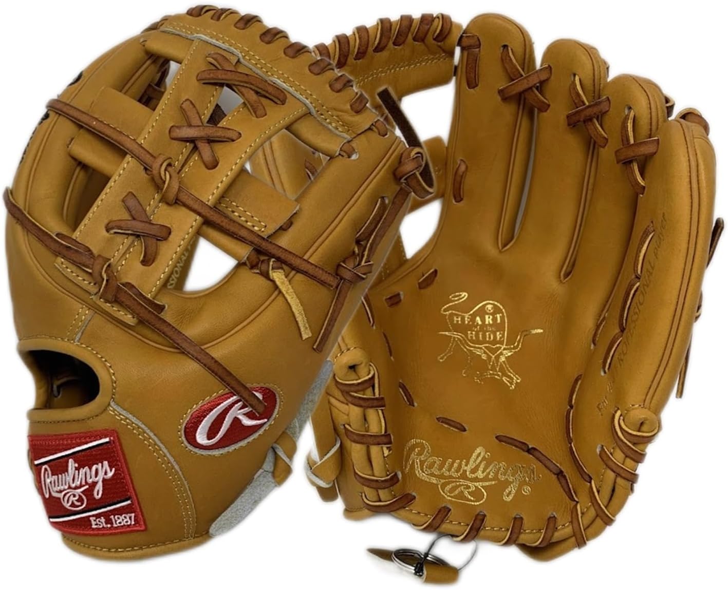 Rawlings | Heart of The Hide Baseball Glove | Single Split Web | Infield 11.5" | Standard Fit | Multiple Colors