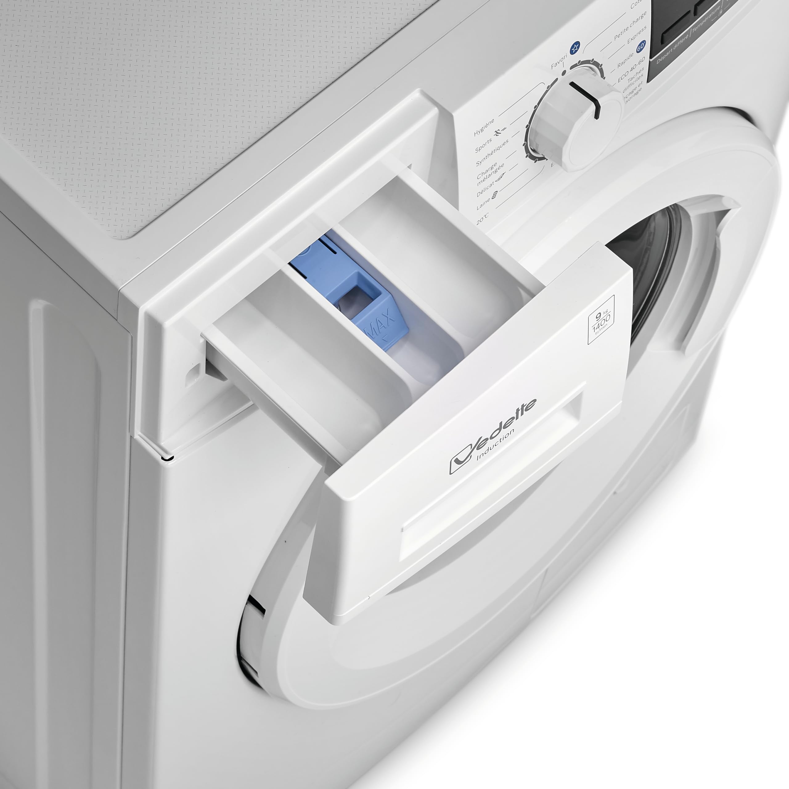 Vedette LFVQ184W, Lave linge Front, 8kg, 1400 trs/min, Blanc