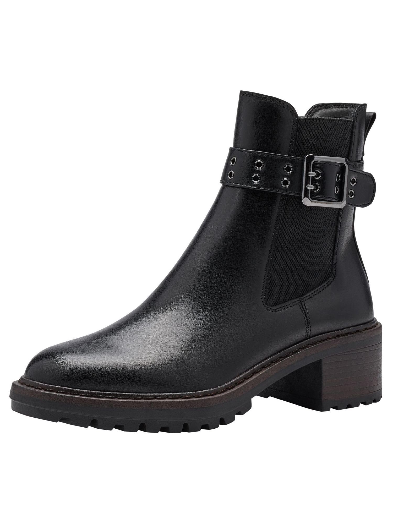 Tamaris Chelsea Boot 1-25006-41 Wide, black, 7.5 UK