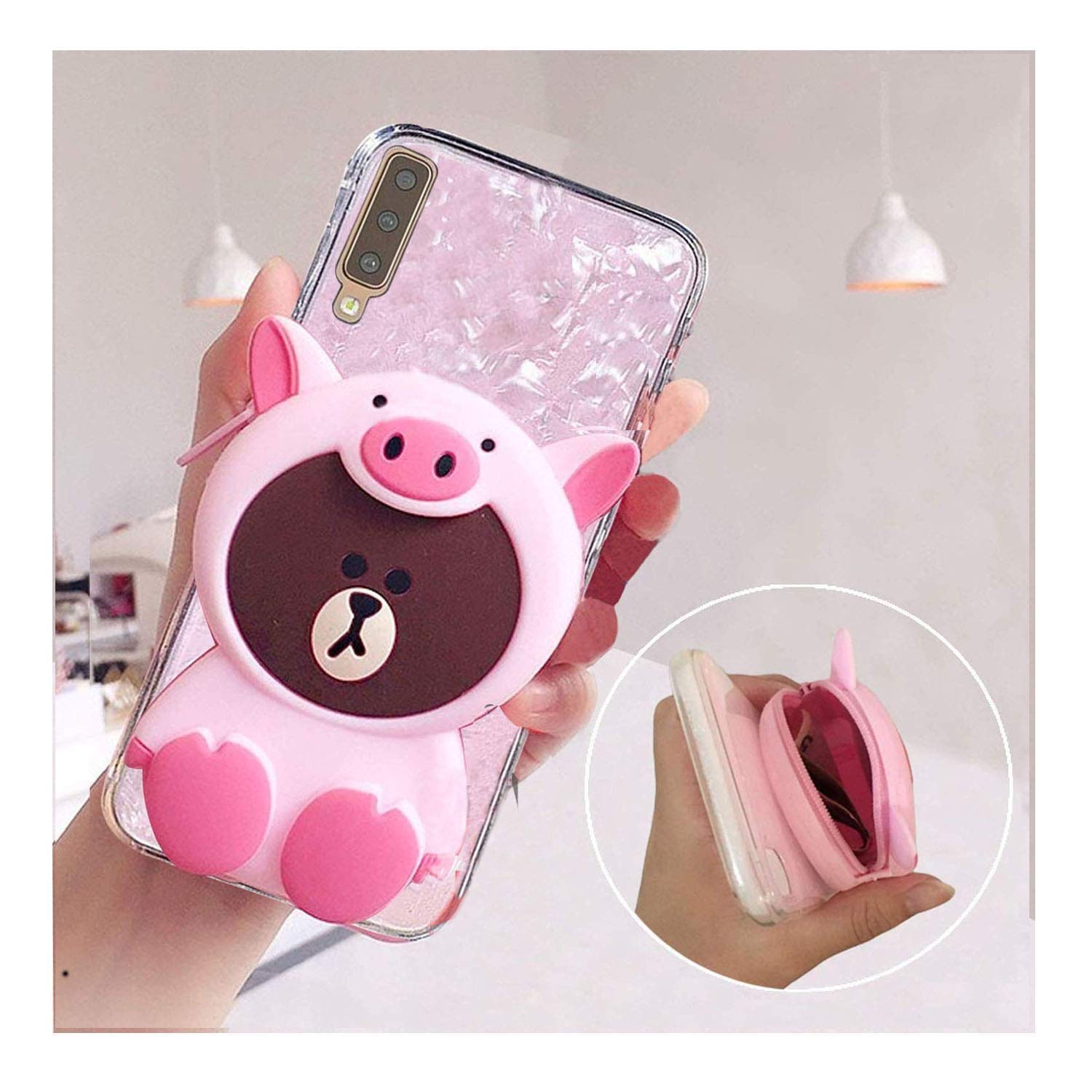 purse with mobile cover