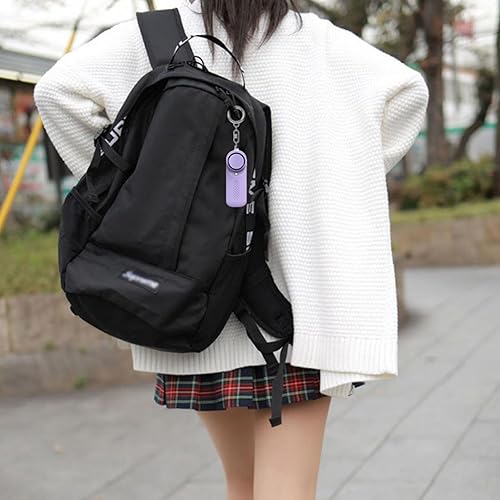 Miniatura 3 de Person Defense Alarm with 130dB Loud LED Flashing Light ABS Security Device Safe Alert Device Small for All Ages Not Theft Person Alarm for Outdoor