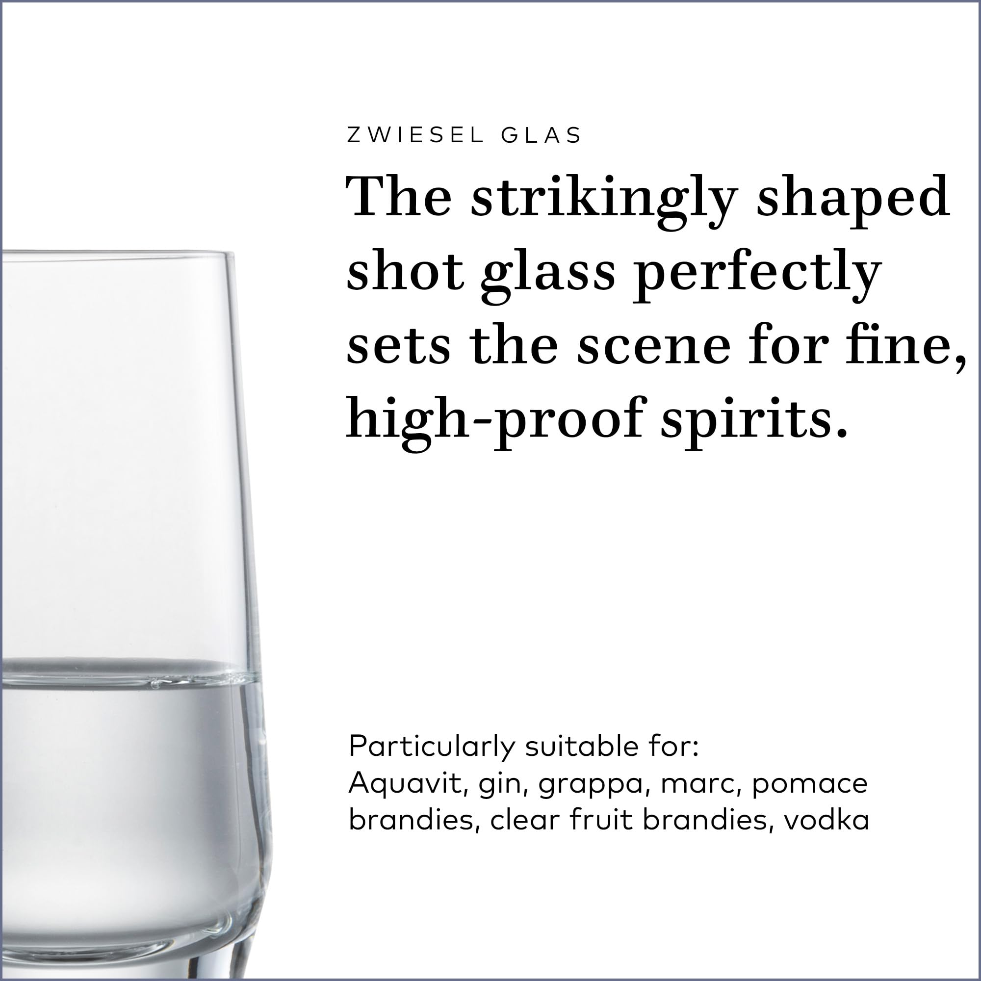 Schott Zwiesel Crystal Shot Glasses - Set of 6 -5 Schott Zwiesel Crystal Shot Glasses - Set of 6 -5