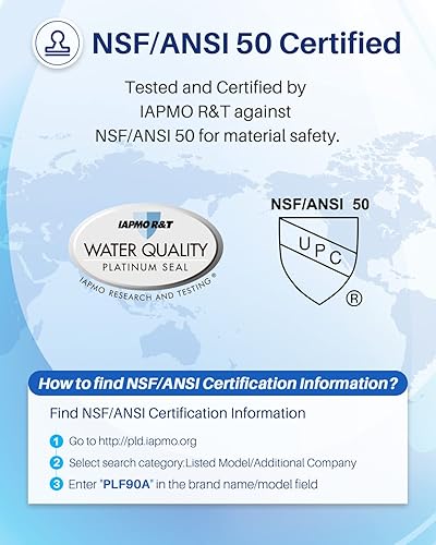 Miniatura 4 de POOLPURE Filtro de piscina PLF90A reemplaza a Hayward C900, CX900RE, Pleatco PA90, Ultral-B6, Unicel C-8409, Filbur FC-1292, Sta-Rite PXC95, 90 pies