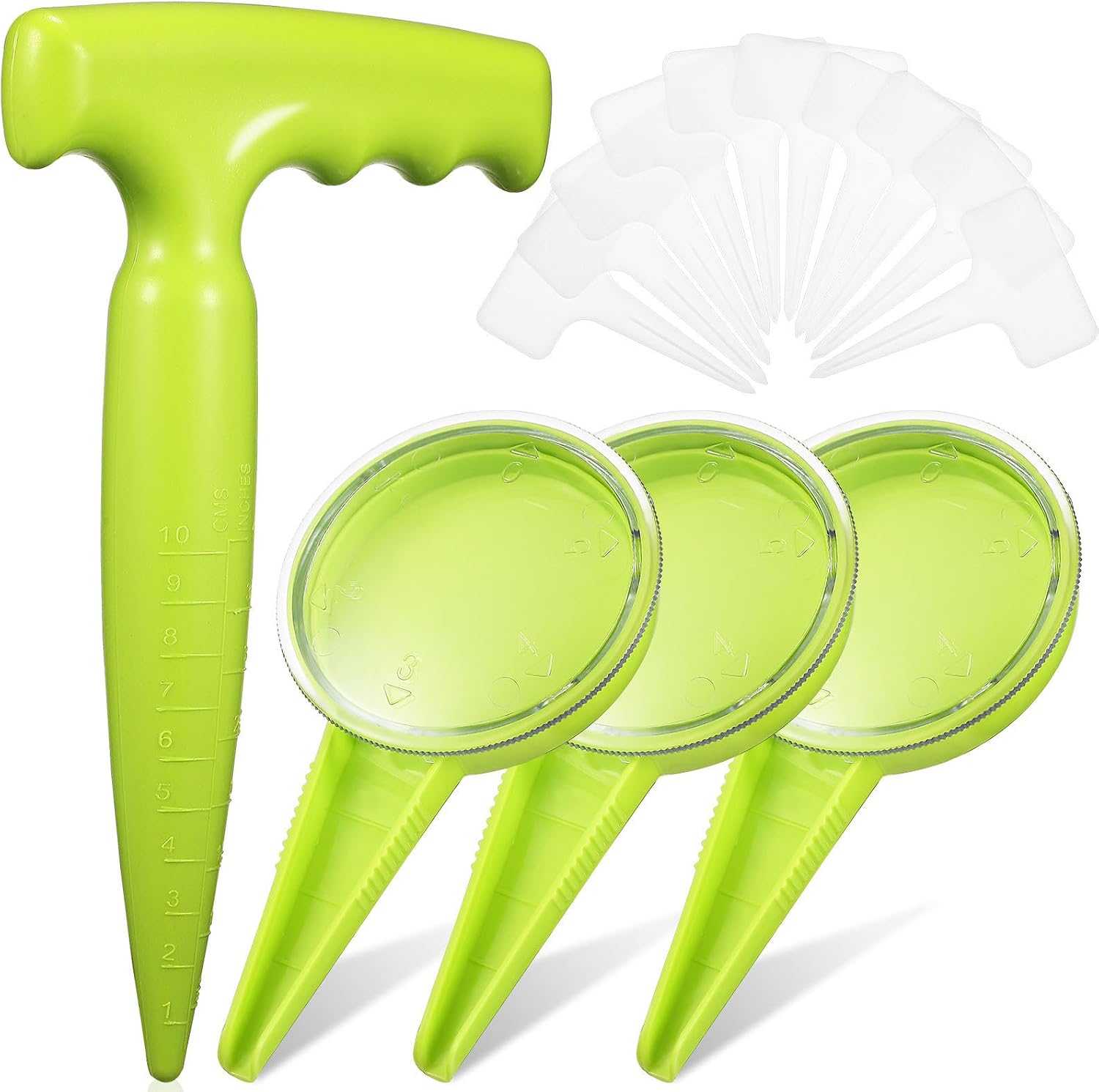 14pcs Seed Dispenser Hand Tool Set for Precise Garden Sowing