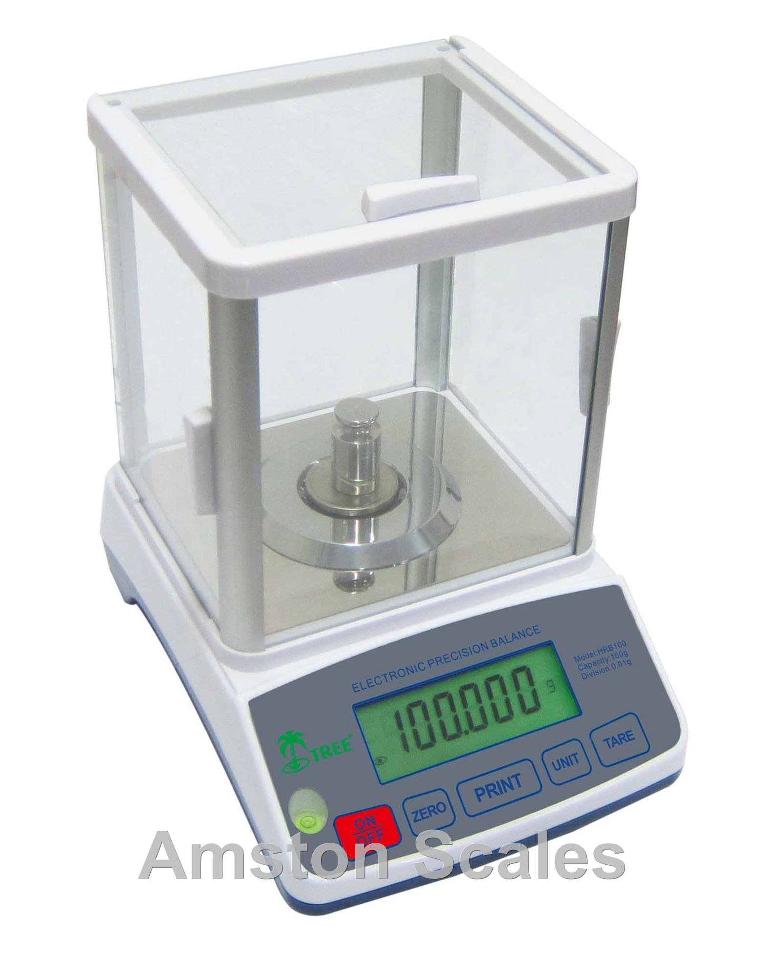 100 gram x 0.001 .001 gram High Resolution Digital Balance Scale