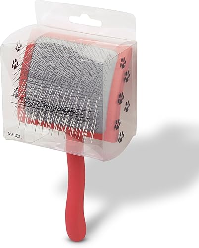 Miniatura 24 de Chris Christensen Big G - Cepillo para perros (Goldendoodles, Labradoodles, Caniches), peinado como un profesional, estilo desenredante de pelusa