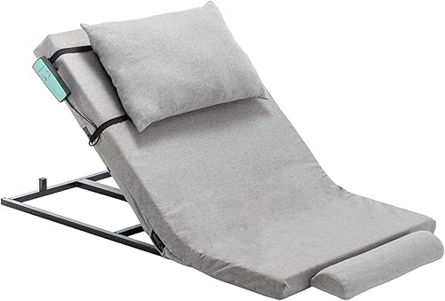 Respaldo de cama eléctrico ajustable, capacidad de 300 libras, rango de elevación de 4 a 68°, funda lavable a máquina, ideal para ancianos