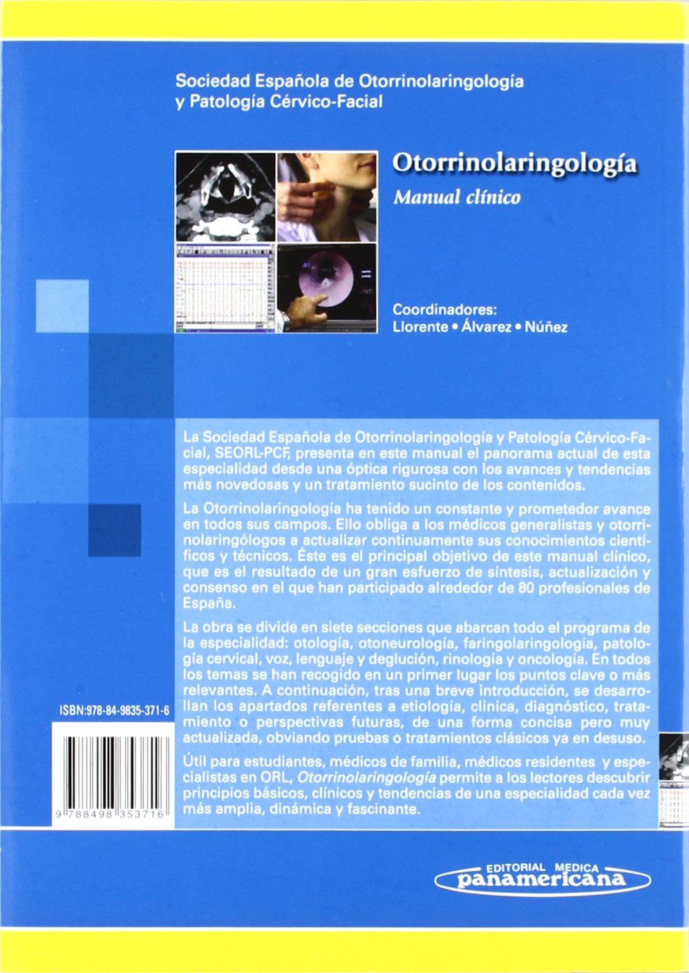 Otorrinolaringologia: Manual clínico