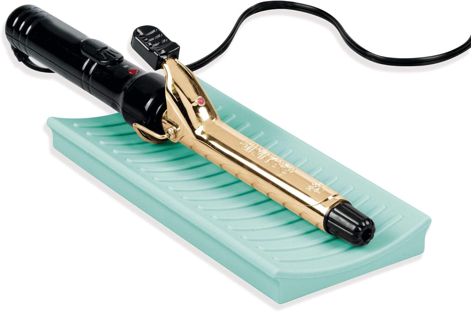 iDesign Heat Resistant Mat for Straighteners, Curling Iron & Hair