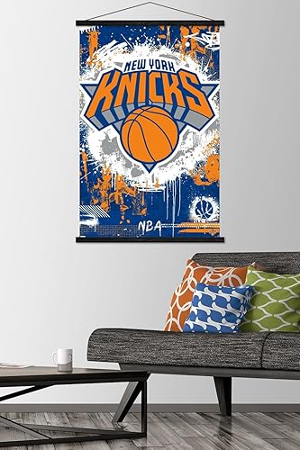 Miniatura 2 de Trends International NBA New York Knicks - Maximalist Logo 23 Wall Poster with Magnetic Frame