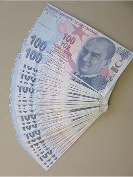 200 Tane Ge ersiz Yaz l  Kaliteli OYUN PARASI 100TL  L T RK PARASI