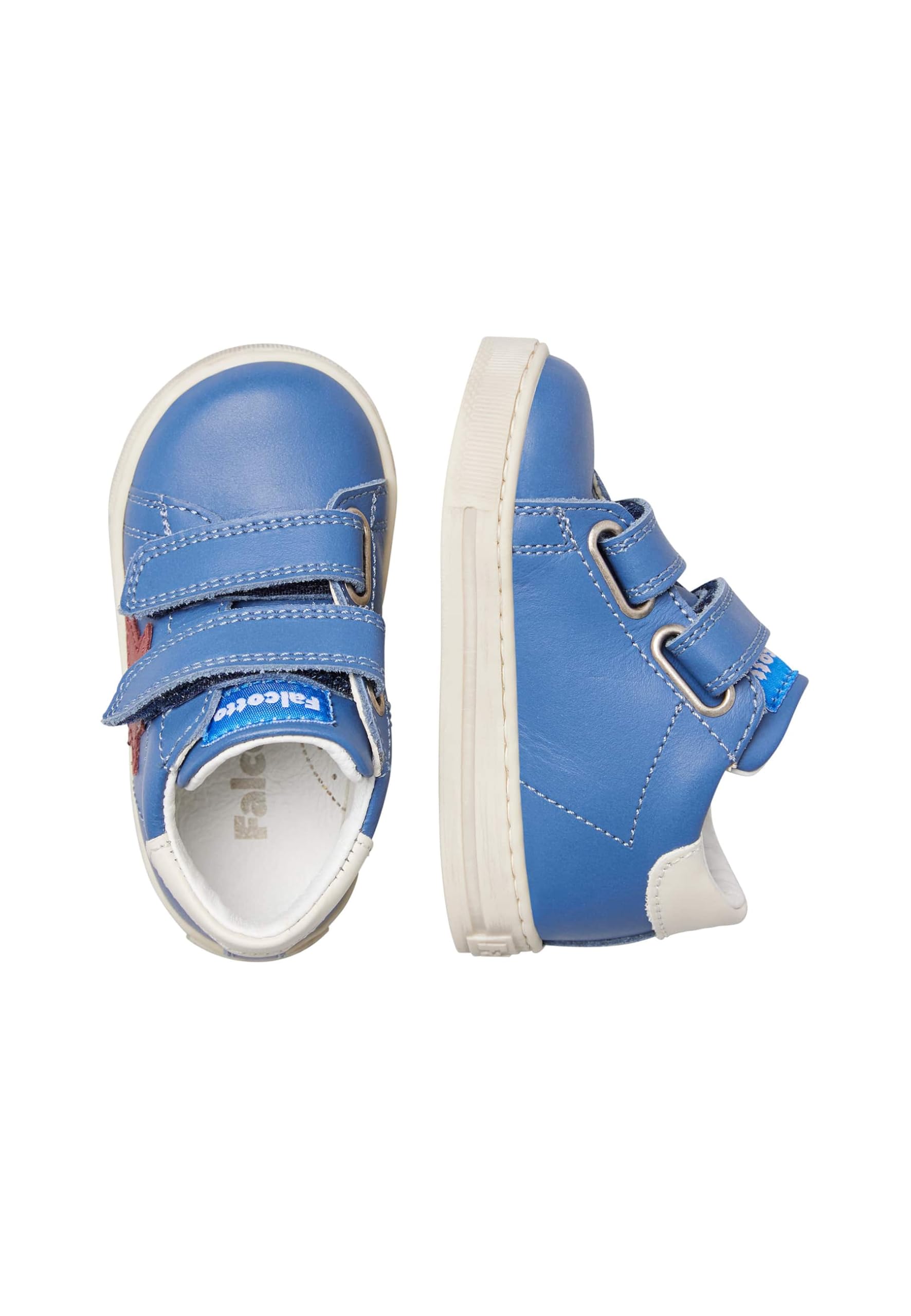 Falcotto Sasha VL Calf Azure-Milk Scarpe da Bambini, Taglia 22