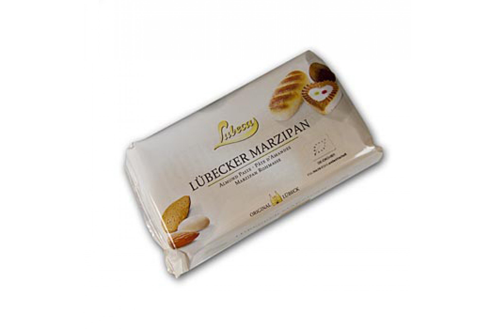 Roh-Marzipan, MO MM, 52% Mittelmeermandeln & Roh-Rohrzucker, BIO, 1 kg
