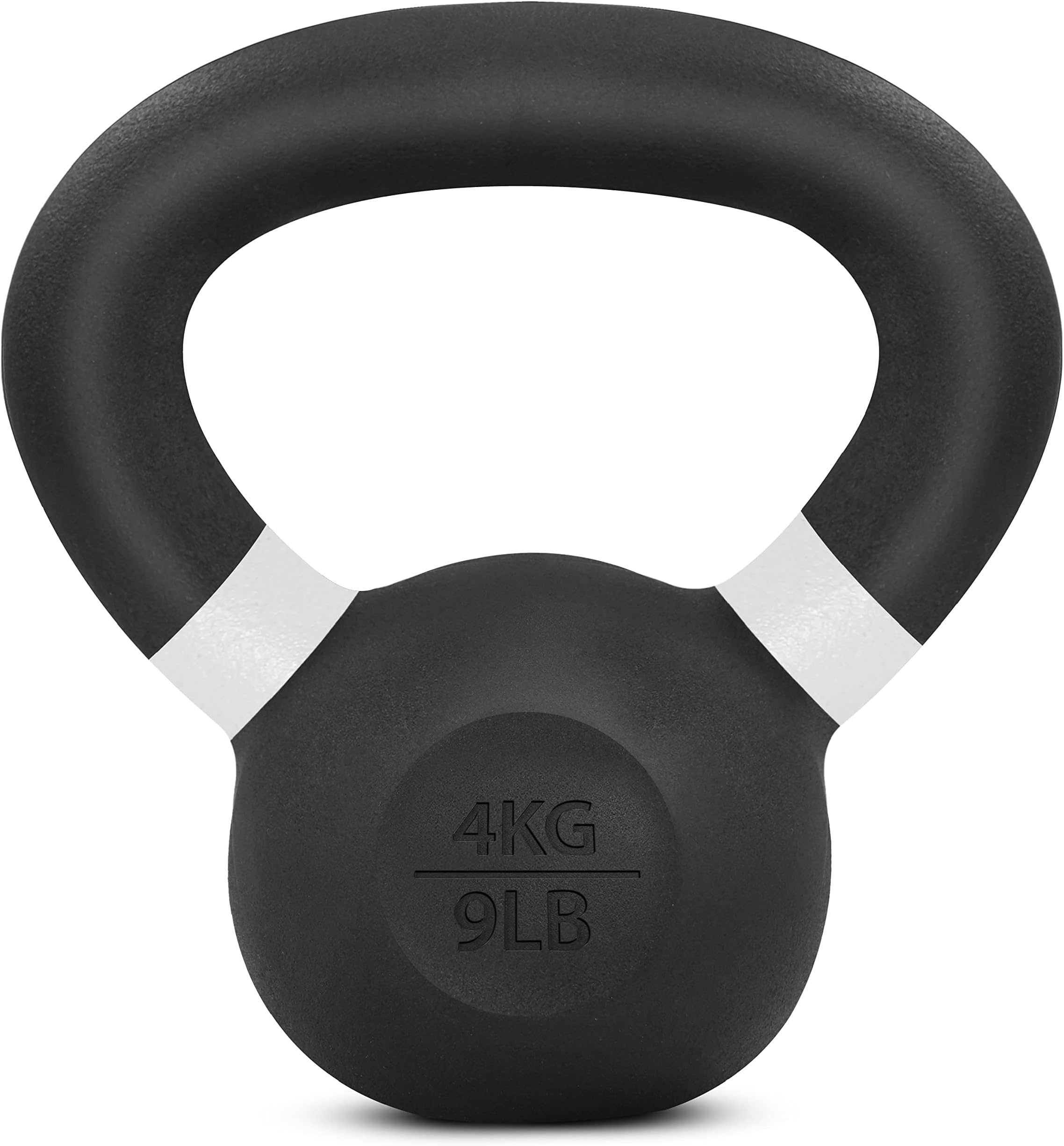 Yes4All 4-32kg Powder Coated Kettlebells Cast Iron, Kettlebell Weight Sets for Home Gym Fitness & Weight Training
