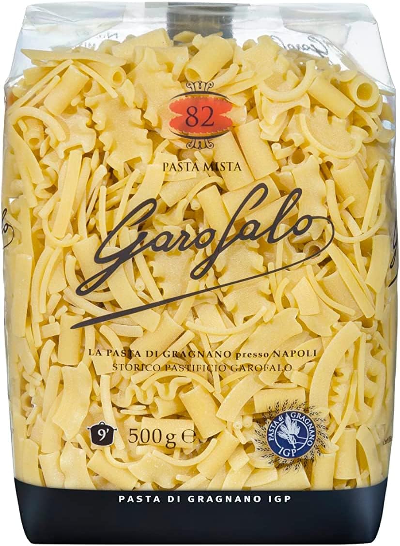 5 x Garofalo Pasta Mixed Pasta No. 82. 500 g Gragnano Pasta
