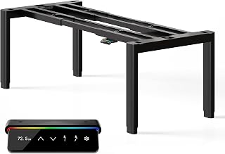 MAIDeSITe T4 Pro Plus Höhenverstellbarer Schreibtisch Gestell mit 240kg Hubkapazität, 2 Motoren elektrisch höhenverstellbarem Schreibtisch, Ultra-stabilem Tischgestell mit 4 ovalem Beindesign