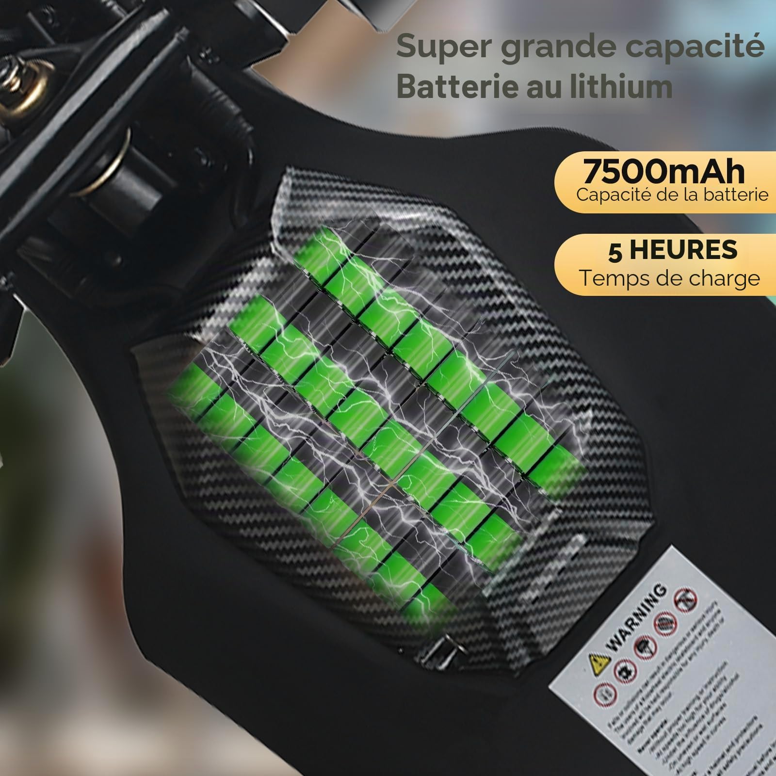 Skateboard électrique avec télécommande OLED, double moteur 2000 W, 45 km/h Max, étanche IPX4