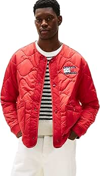 APIA Ｆ１？赤 バックスキン Amazon.com: Tommy Hilfiger Mens F1 Liner Jacket, PRIMARY RED Large