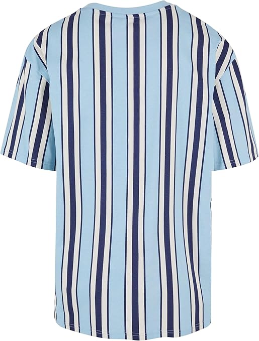 Karl Kani Small Signature Boxy Heavy Jersey Pinstripe Tee marrón | KM224-064-2 Karl Kani Small Signature Boxy Heavy Jersey Pinstripe Tee marrón | KM224-064-2