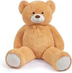HollyHOME Teddy Bear Plush Giant Teddy Bears Stuffed Animals Teddy Bear Love 36 inch Tan