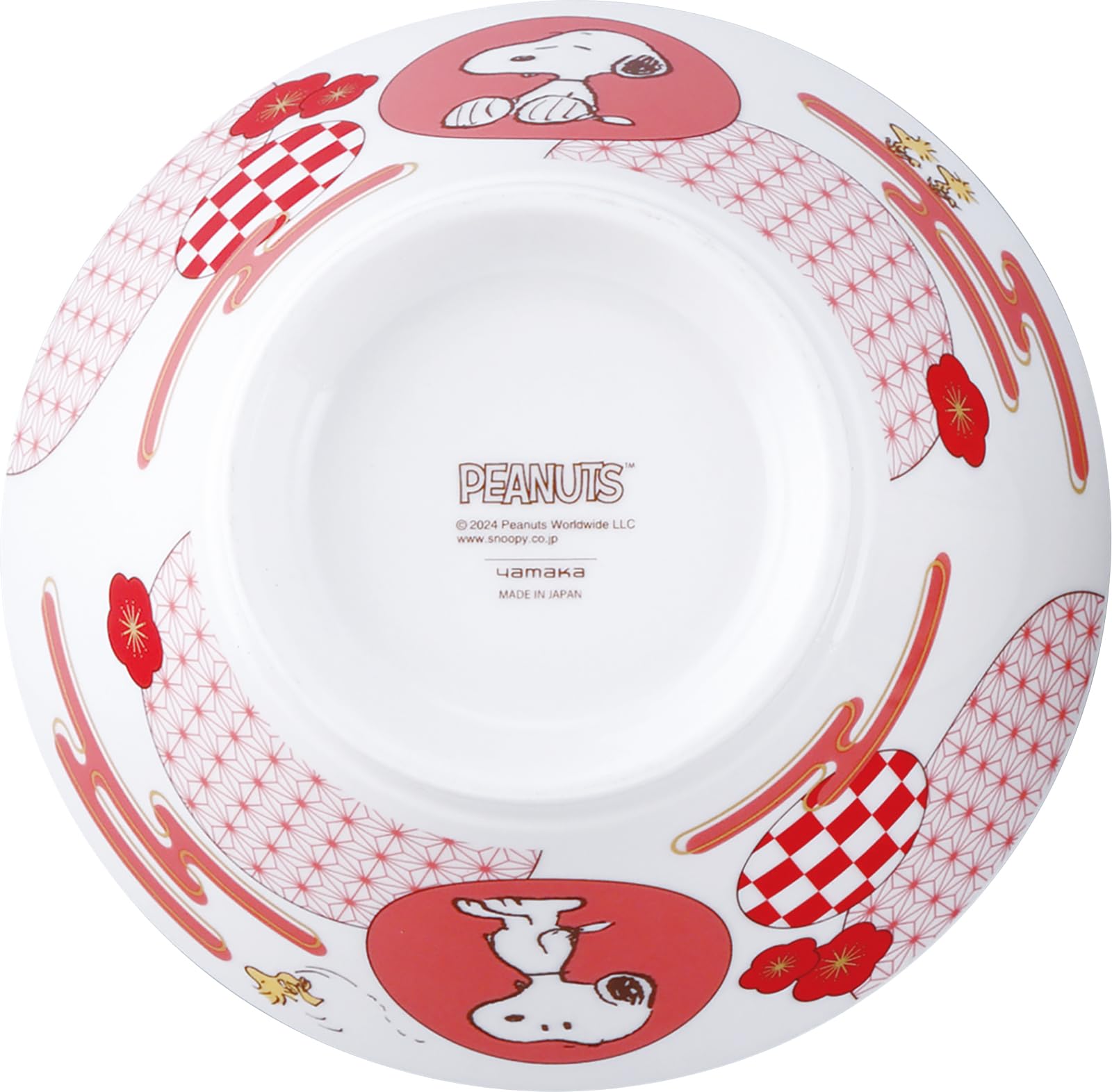 SNOOPY♥市松柄うすかる丼 SNOOPY♥市松柄うすかる丼 SNOOPY♥市松柄うすかる丼