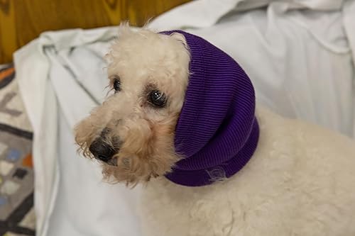 Miniatura 3 de DDFS Orejeras medianas de aseo para perros, protección de ruido, orejeras con cancelación de ruido, protectores de oídos para perros, sin solapa,