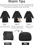 Voqeen Winter Coat for Women Warm Reversible Fleece Sherpa Lined Long Hooded Parkas Puffer Jackets Outerwear