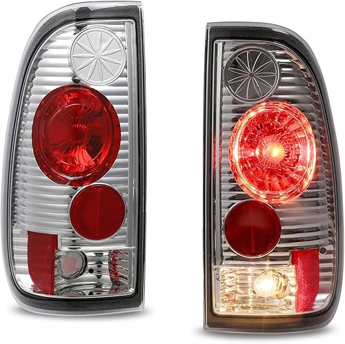 Miniatura 10 de Nixon Offroad Conjunto de luces traseras para Ford F150/F250 1997-2003, 1997-2003 Ford F-350 luces traseras, lámparas traseras para F250-F350