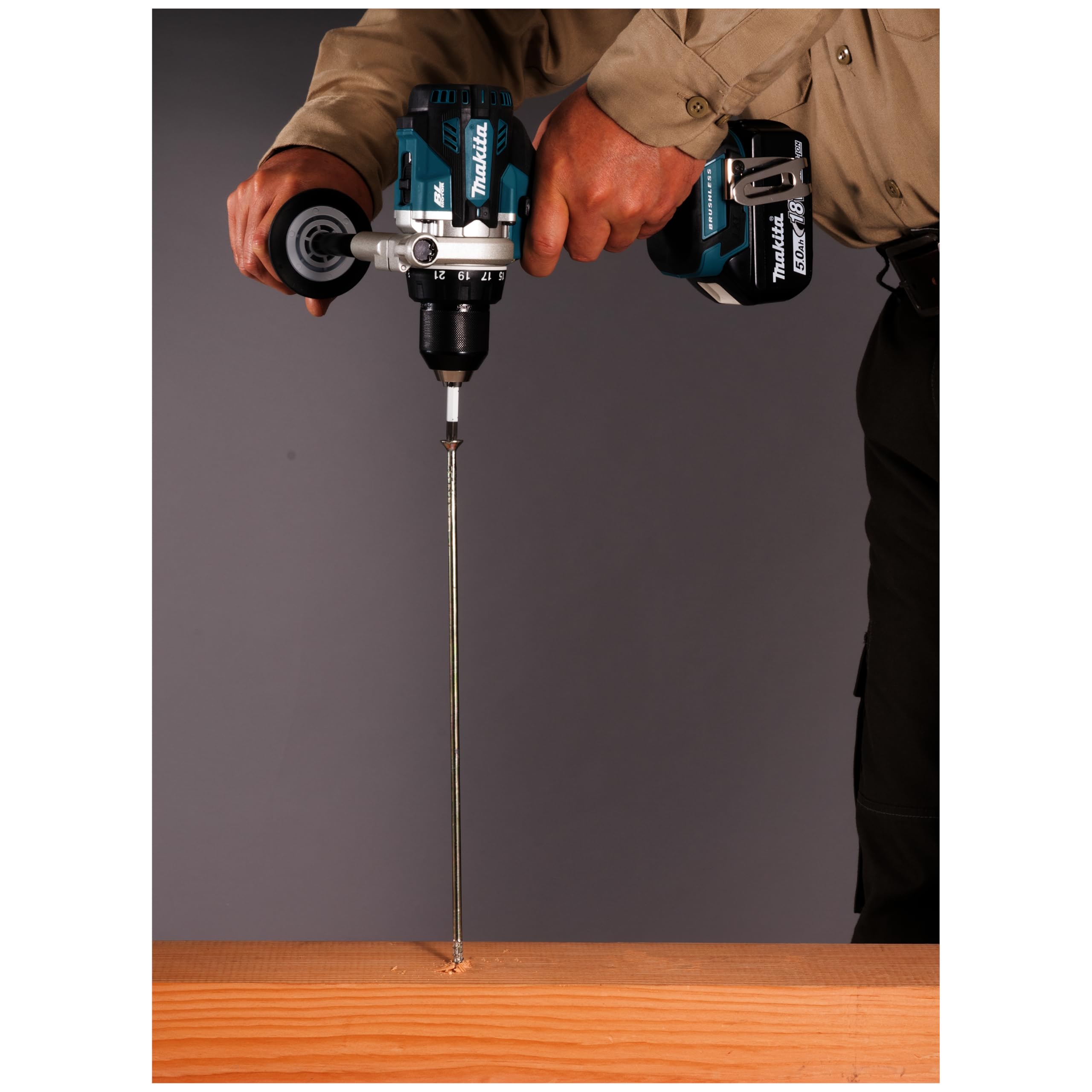 Makita Perceuse sans balais DDF492Z Li-ion LXT 18 V, piles et chargeur non inclus