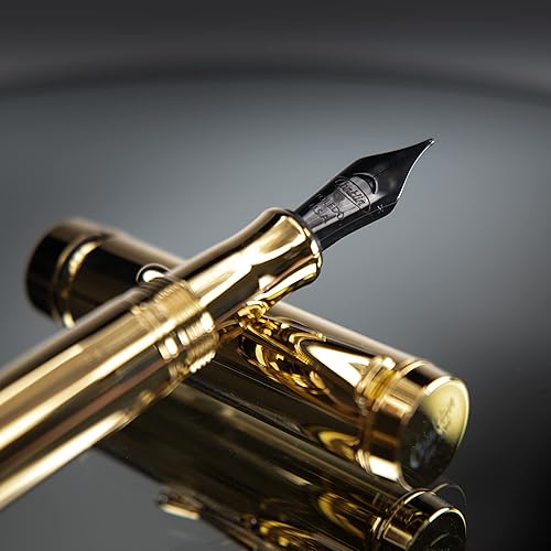 Miniatura 8 de Conklin Pluma estilográfica Duragraph Metal PVD Azul - B