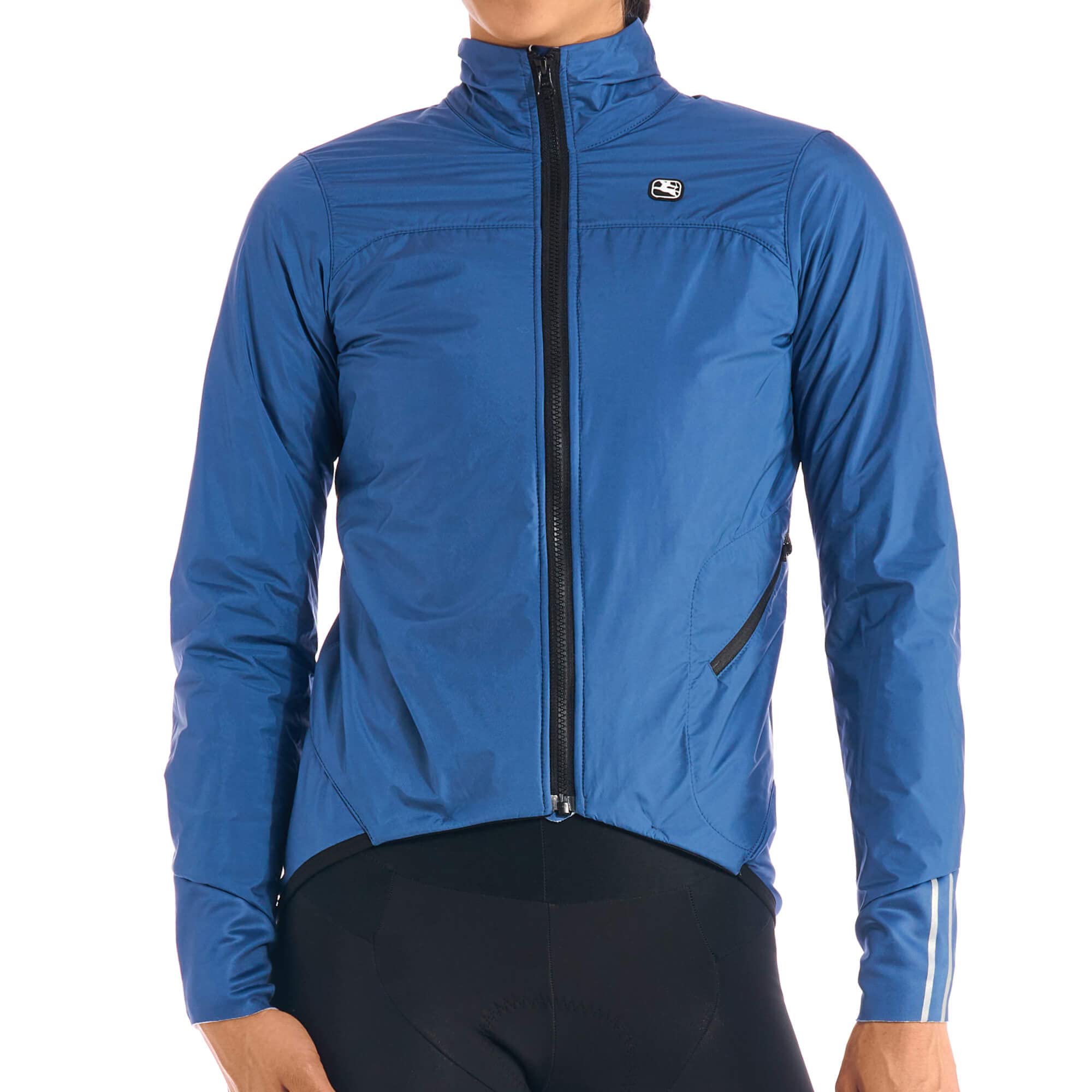 Giordana Women's Aqua Vento Extreme Cycling Jacket, Blue, 3XL