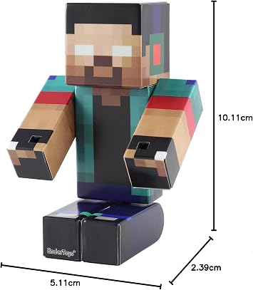 Herobrine Action Figure Toy, 10cm Custom Series Figurines, EnderToys