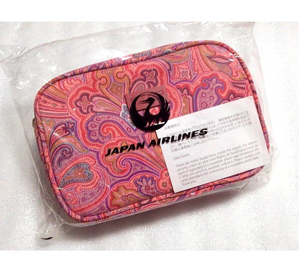Amazon.co.jp: ETRO エトロ × JAL ファーストクラス アメニティ ポーチ 
