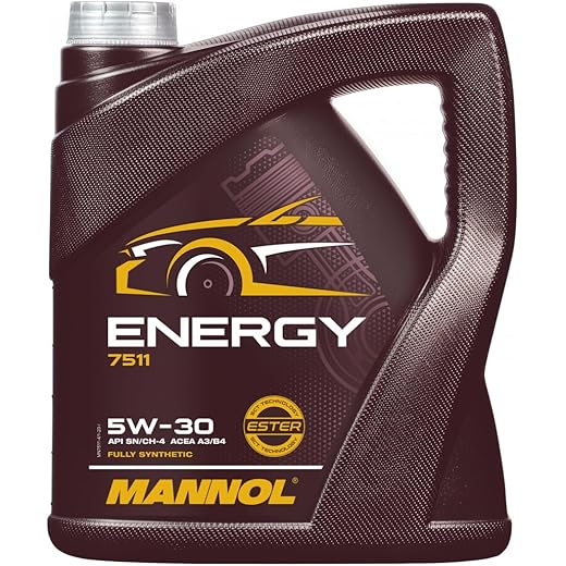 MANNOL 7511 Energy 5W-30 Engine Oil 4-L