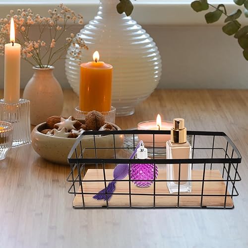 Miniatura 2 de Cabilock Estante de almacenamiento de metal, estante de almacenamiento de pared, estantes de almacenamiento de metal, organizador de escritorio,