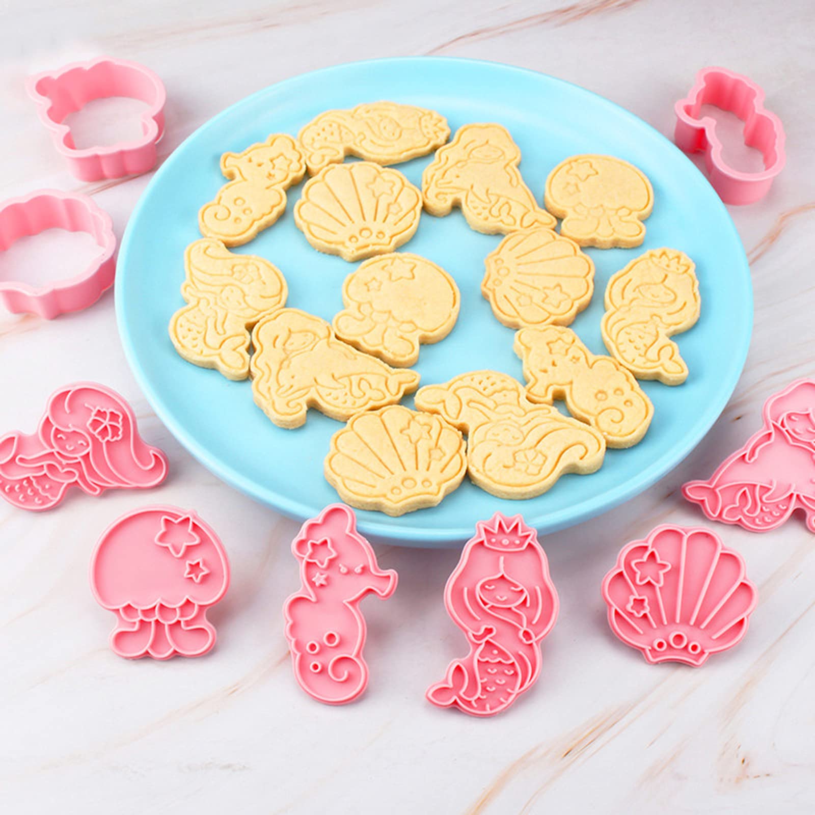 Set van 8 kleine mini micro ronde cirkel polymeer klei uitstekers fondant bakken koekjes uitstekers 1 mm, 1,2 mm, 1,5 mm, 2 mm, 4 mm, 5 mm, 8 mm, 10 mm - België