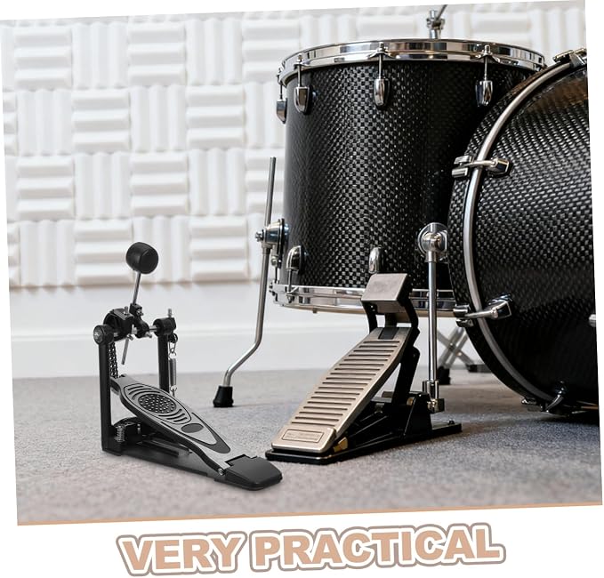 Pedal de Bombo Simple para Batería con Construcción de Aleación de Aluminio miniatura 3