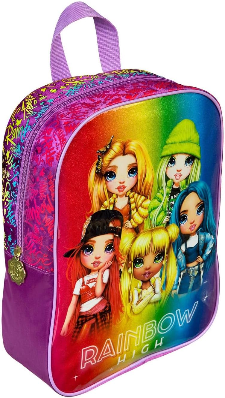 MGA Entertainment Rainbow Girls' Nursery Backpack, Pink, Kid, 25 x 8 x 30 cm
